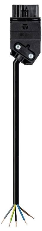 Wieland Electric 91.257.3003.1 priključni kabl 250 V, 16 A crna