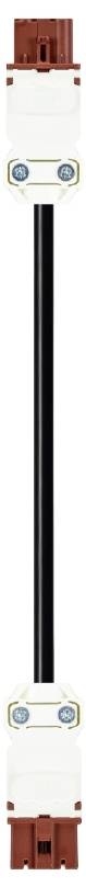 Wieland Electric 91.232.1000.4 povezni vod 250 V, 16 A crna