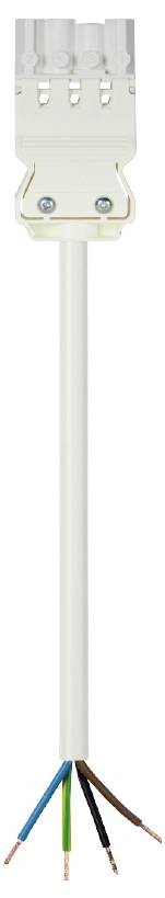 Wieland Electric 92.207.1004.2 priključni kabl 250 V, 16 A bela