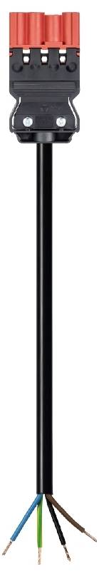 Wieland Electric 92.207.3004.0 priključni kabl 250 V, 16 A crna