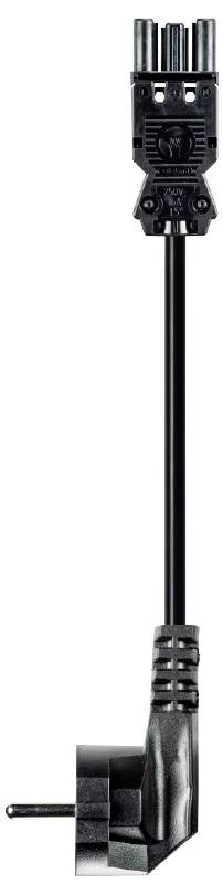Wieland Electric 92.232.1007.1 priključni kabl 250 V, 16 A crna