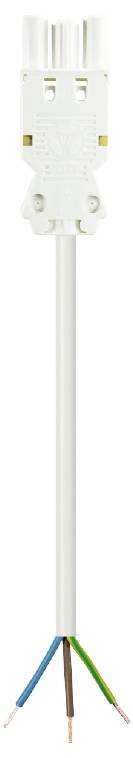 Wieland Electric 92.232.4003.2 priključni kabl 250 V, 16 A bela