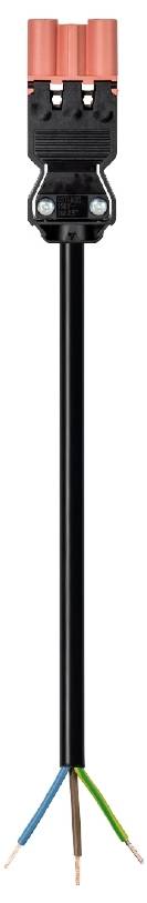Wieland Electric 92.232.4004.5 priključni kabl 250 V, 16 A crna