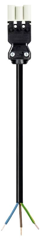 Wieland Electric 92.238.3004.3 priključni kabl 250 V, 20 A crna