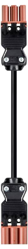 Wieland Electric 92.238.5060.4 povezni vod 250 V, 20 A crna