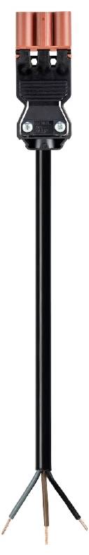 Wieland Electric 92.238.4004.4 priključni kabl 250 V, 20 A crna