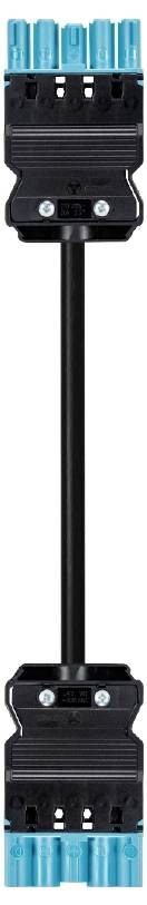 Wieland Electric 92.257.3000.9 povezni vod 250 V, 16 A crna