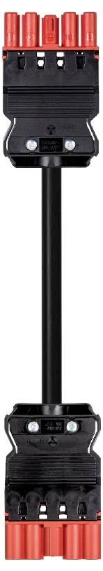 Wieland Electric 92.257.7060.0 povezni vod 250 V, 16 A crna