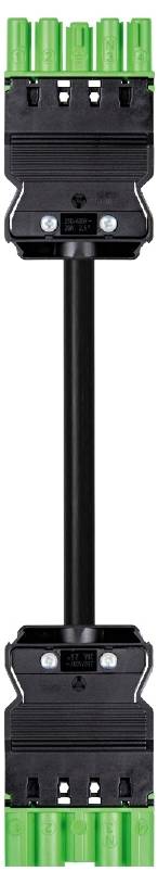 Wieland Electric 92.257.6000.7 povezni vod 250 V, 16 A crna