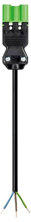 Wieland Electric 92.297.3004.7 priključni kabl 250 V, 16 A crna
