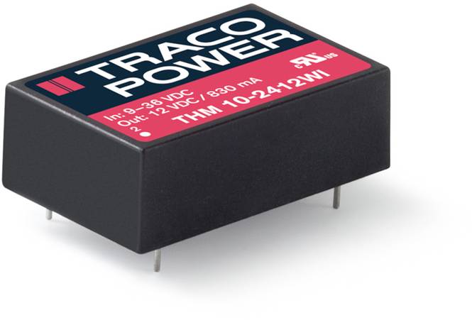 TracoPower THM 10-2421WI DC/DC napajanje - ispravljač za štampanu ploču 24 V/DC 5 V/DC, -5 V/DC 1 A 10 W Broj izlaza: 2 x.