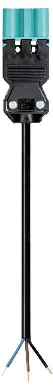 Wieland Electric 92.297.3064.8 priključni kabl 250 V, 16 A crna