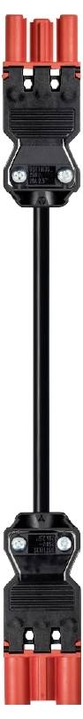 Wieland Electric 92.298.8060.0 povezni vod 250 V, 20 A crna