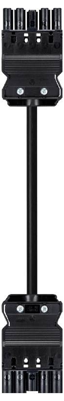 Wieland Electric 92.258.6000.1 povezni vod 250 V, 20 A crna