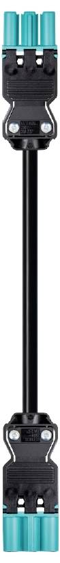 Wieland Electric 92.297.8000.8 povezni vod 250 V, 16 A crna