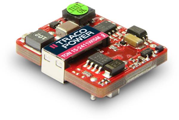 TracoPower TON 15-4812WISM DC/DC napajanje - ispravljač za štampanu ploču 48 V/DC 12 V/DC 1.3 A 15 W Broj izlaza: 1 x.