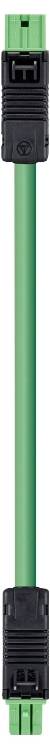 Wieland Electric 94.425.1000.7 povezni vod 50 V, 3 A crna