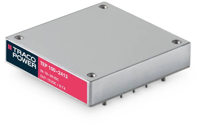 TracoPower TEP 100-1211 DC/DC napajanje - ispravljač modul 12 V/DC 5 V/DC 20 A 100 W Broj izlaza: 1 x.