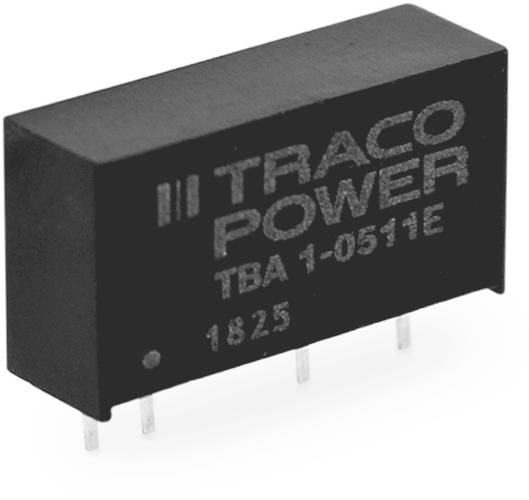 TracoPower TBA 1-1211E DC/DC napajanje - ispravljač za štampanu ploču 200 mA 1 W Broj izlaza: 1 x.