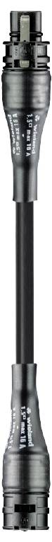 Wieland Electric 96.233.6060.1 povezni vod 250 V, 20 A crna