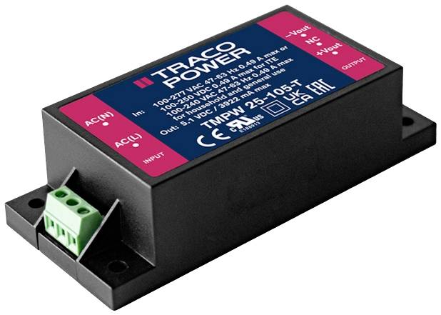 TracoPower TMPW 25-112-T AC/DC napajanje za štampanu ploču 12 V/DC 2.1 A 25 W