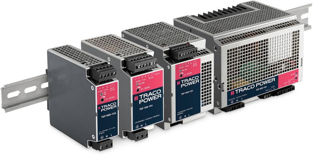 TracoPower TSP 600-124WR DIN napajanje (DIN sina) 24 V/DC 25 A 600 W Broj izlaza:1 x.