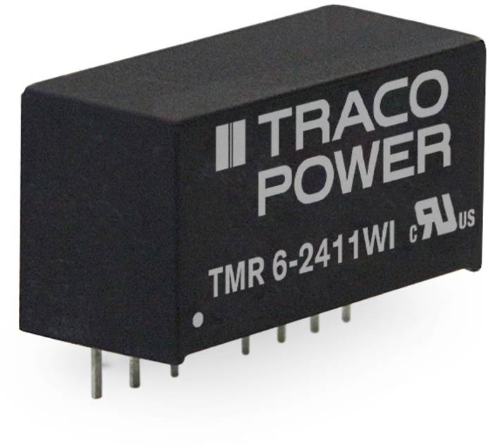 TracoPower TMR 6-2415WI DC/DC napajanje - ispravljač za štampanu ploču 24 V/DC 24 V/DC 250 mA 6 W Broj izlaza: 1 x.