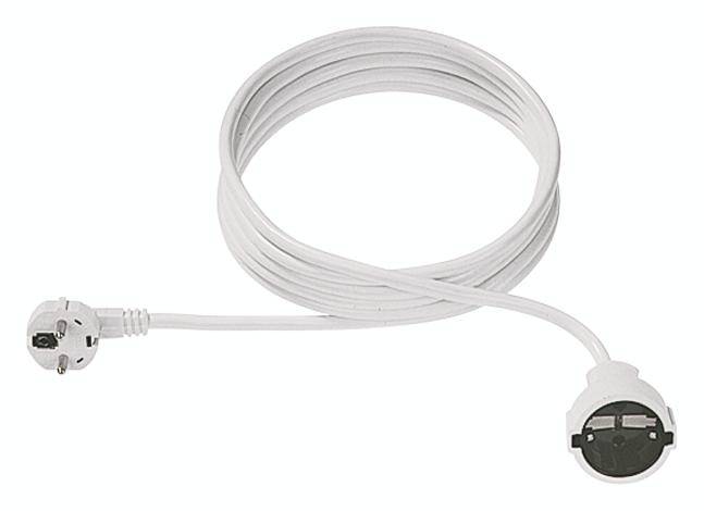 Bachmann Produzni kabl 16 A 5 m H05VV-F 3G 1,5 mm2 250 V IP20 1 uticnica Schuko utikac - Schuko uticnica