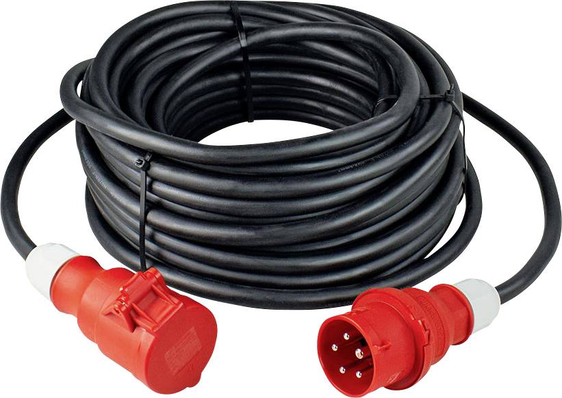 AS Schwabe 61360 Napojni kabl 16 A 5 m H07RN-F 5G 2,5 mm2 400 V IP44 1 uticnica CEE utikac 16 A 5P - CEE spojnica 16 A 5P