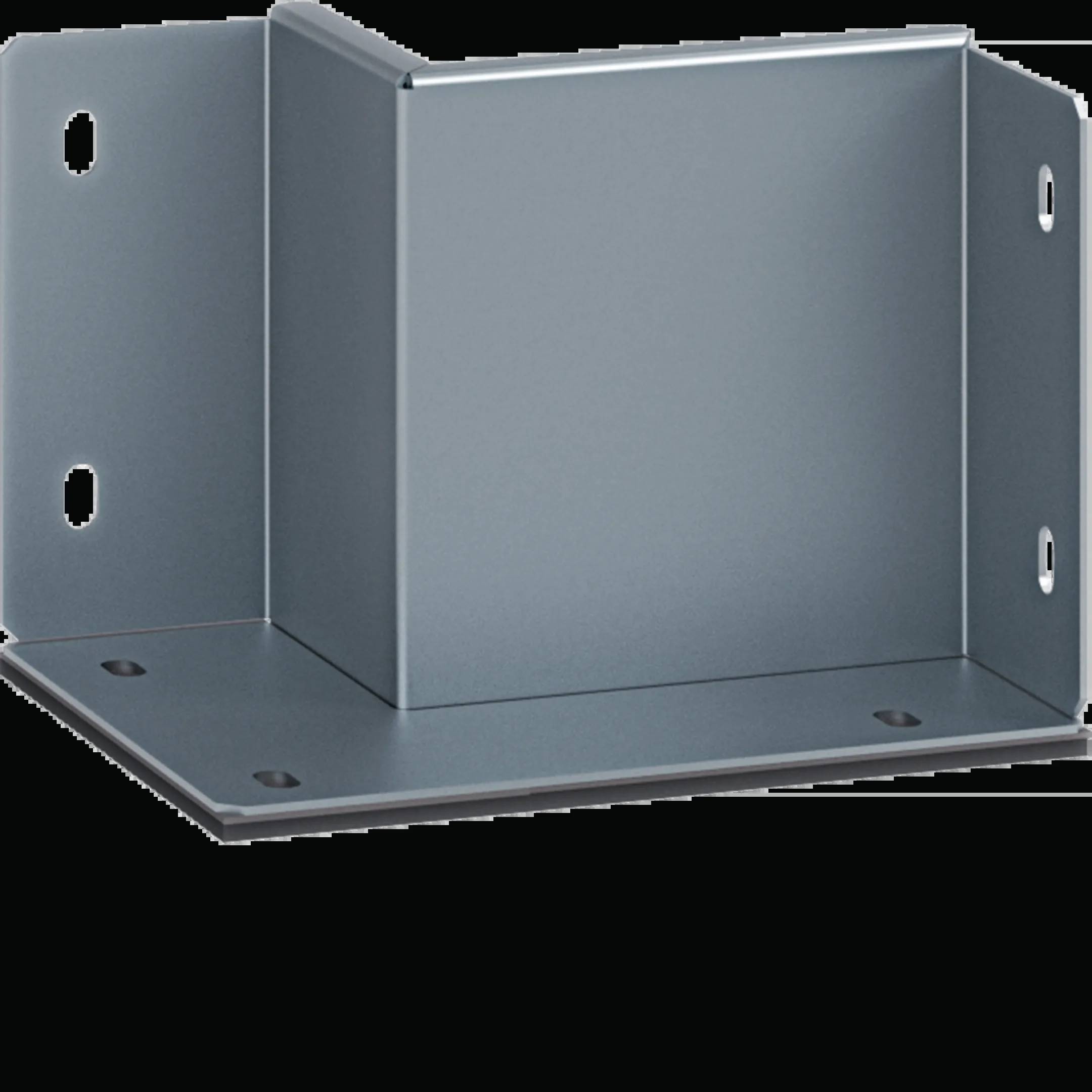 Hager FWKP60100W2RVERZ zidni prikljucak 2-stranski 60x100 pocinkan zidni prikljucak 1 kom