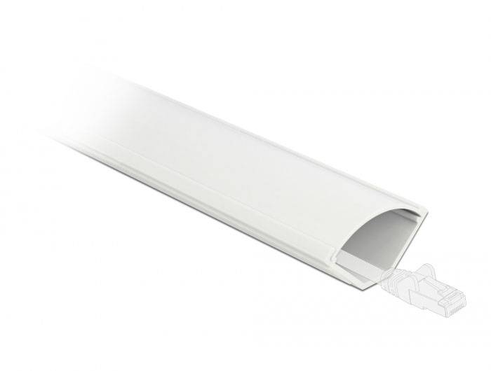 Delock 20716 ugaoni kanal unutrasnji ugao (D x S) 1 m x 73 mm 1 kom bela