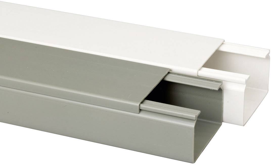 Heidemann 09986 kablovska kanalica (D x S x V) 2000 x 60 x 40 mm 1 kom siva