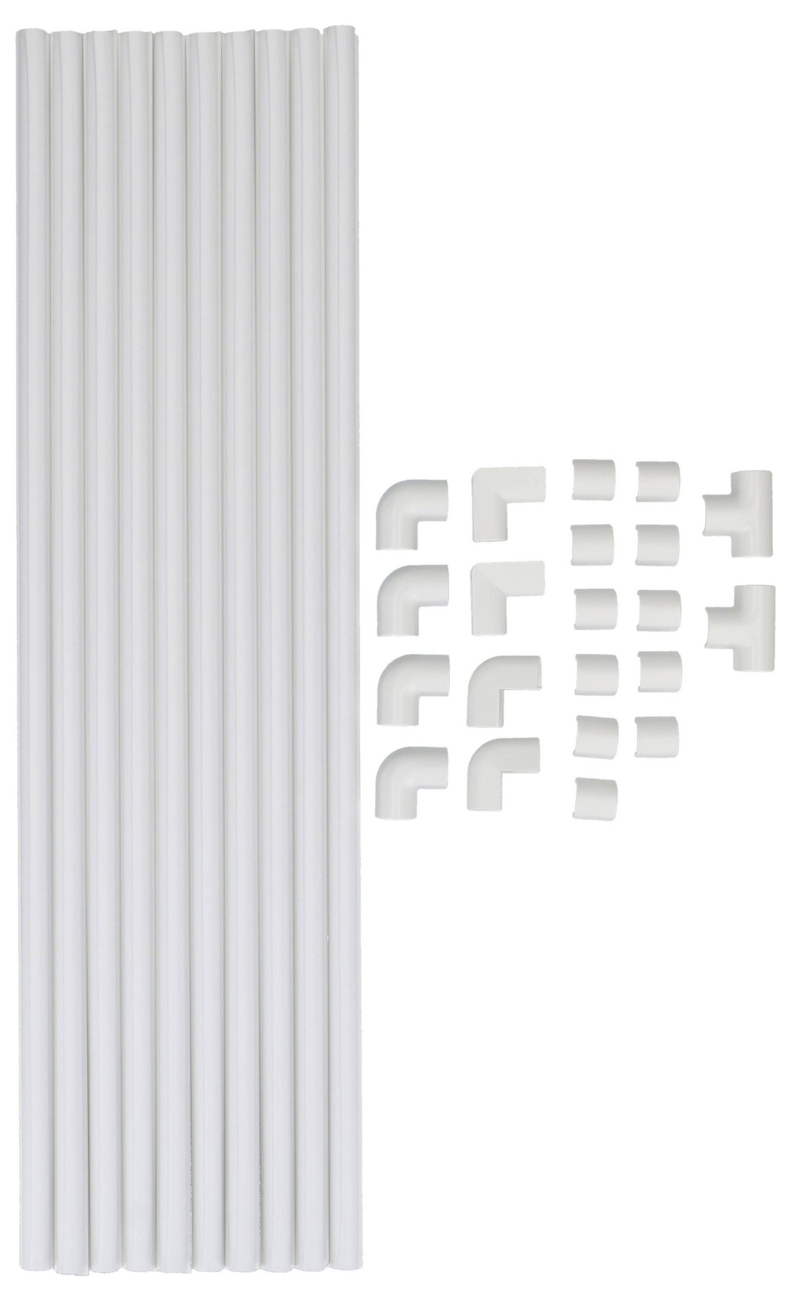 Max Hauri 174626 kablovska kanalica (D x S x V) 40 x 11 x 10 mm 1 set bela