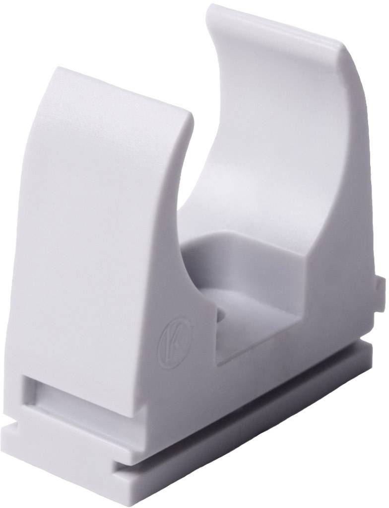 KOPOS 5320_KB fiksirna kopca 15 mm sivo-bela (RAL 7035) 1 kom