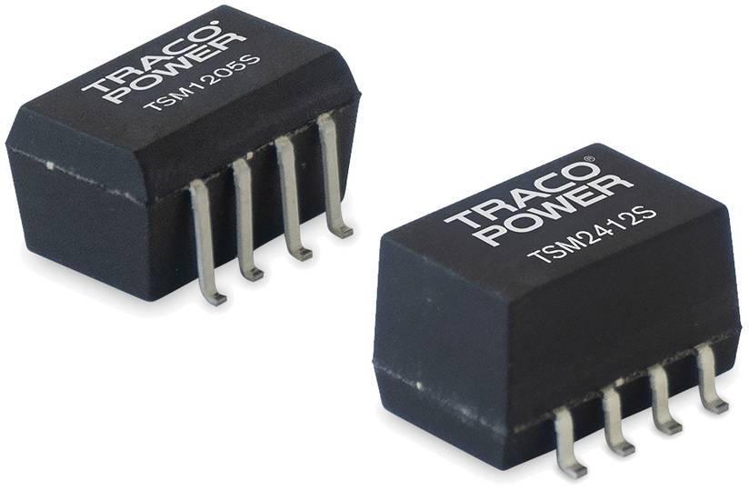 TracoPower TSM 2412S DC/DC napajanje - ispravljač smd 24 V/DC +12 V/DC, -12 V/DC 80 mA 1 W Broj izlaza: 1 x.
