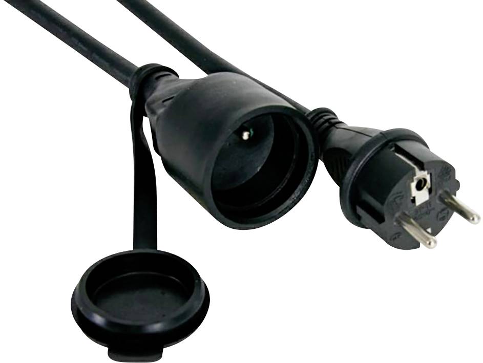 Perel EC01.5R15STBHQ Produzni kabl 16 A 1.50 m H05RR-F 3G 1,5 mm2 230 V IP44 1 uticnica Schuko utikac - Schuko uticnica