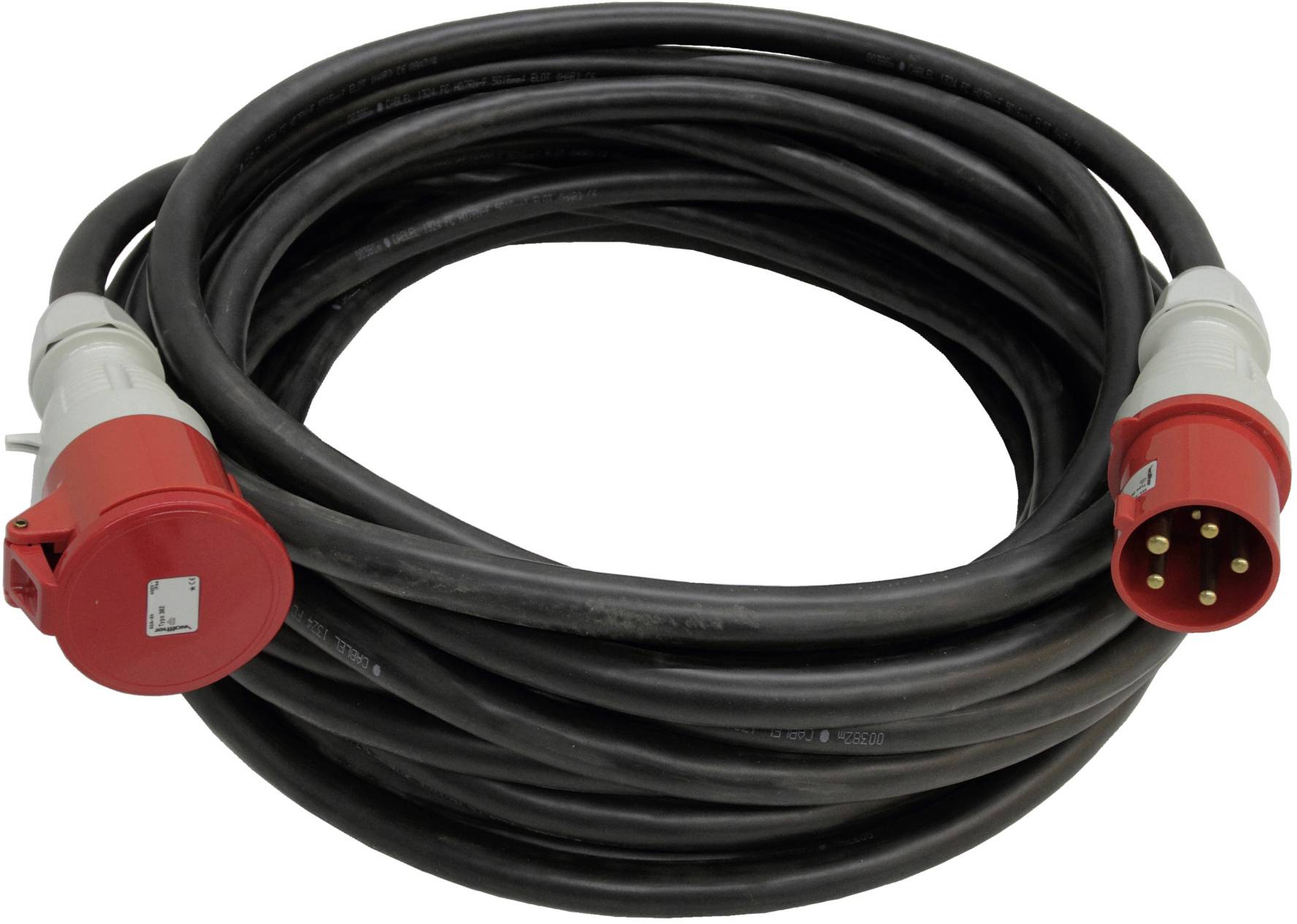 Walther Werke 39600516250 Produzni kabl 63 A 25 m 400 V IP44 1 uticnica crna