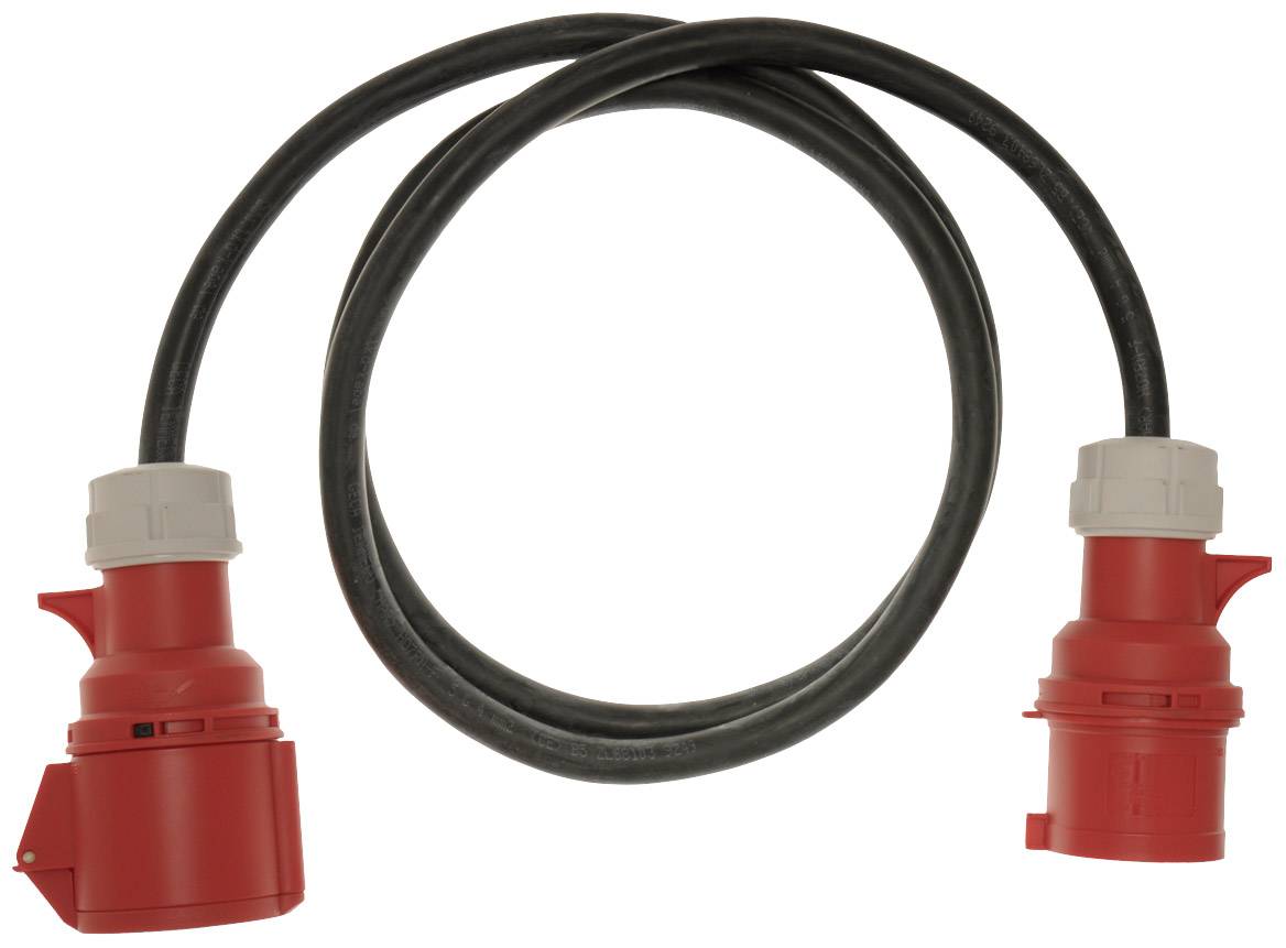 Metrel 20991914 Produzni kabl 32 A 2 m CEE spojnica 32 A 5P - CEE utikac 32 A 5P