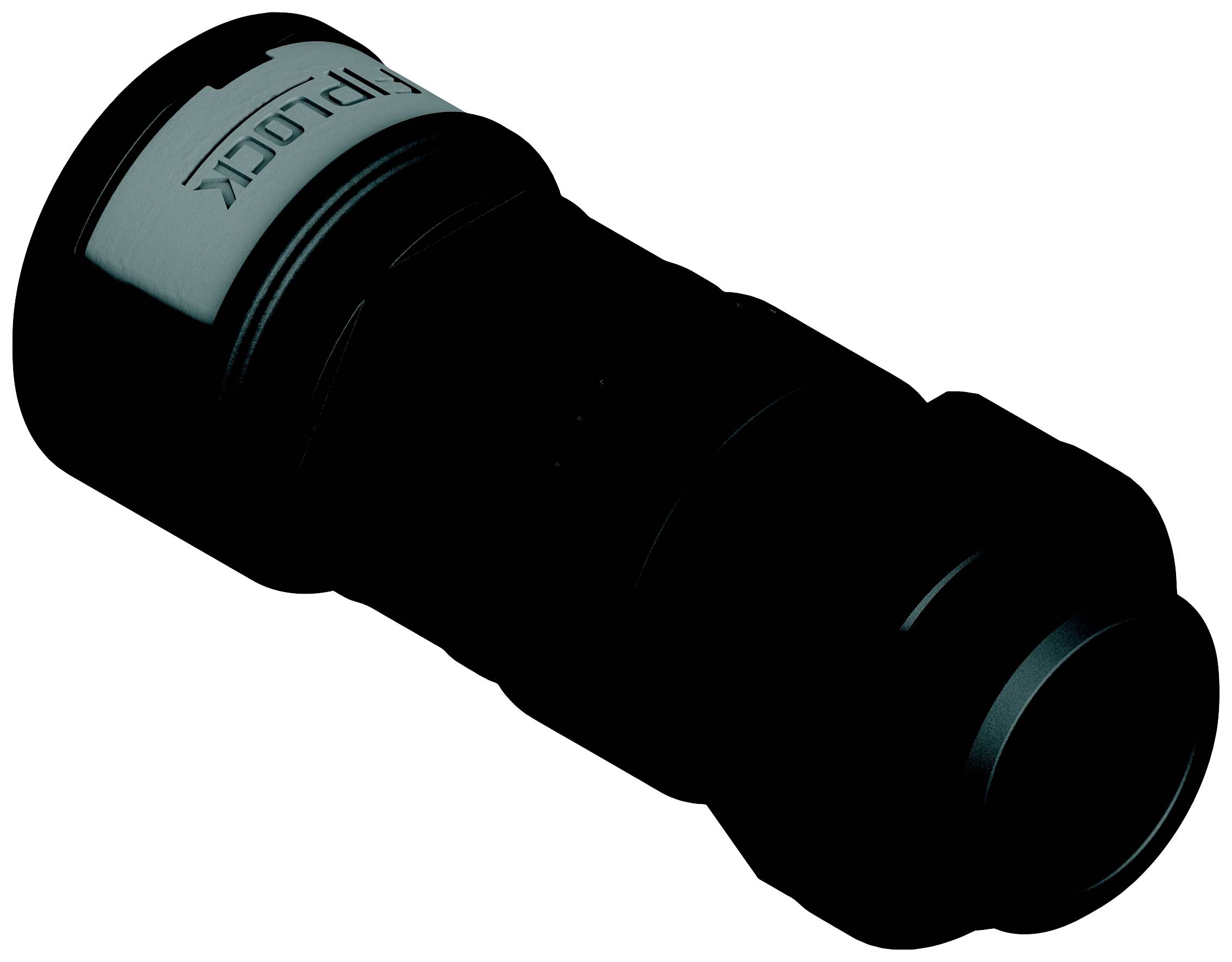 Frankische Rohrwerke 4890562880 navojni prikljucak 85.2 mm crna 6 kom