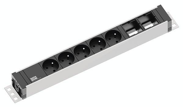 Bachmann 1839659 razdelnik - produzni kabl 5x 3.00 m 250 V 3.680 W IP20 visebojna