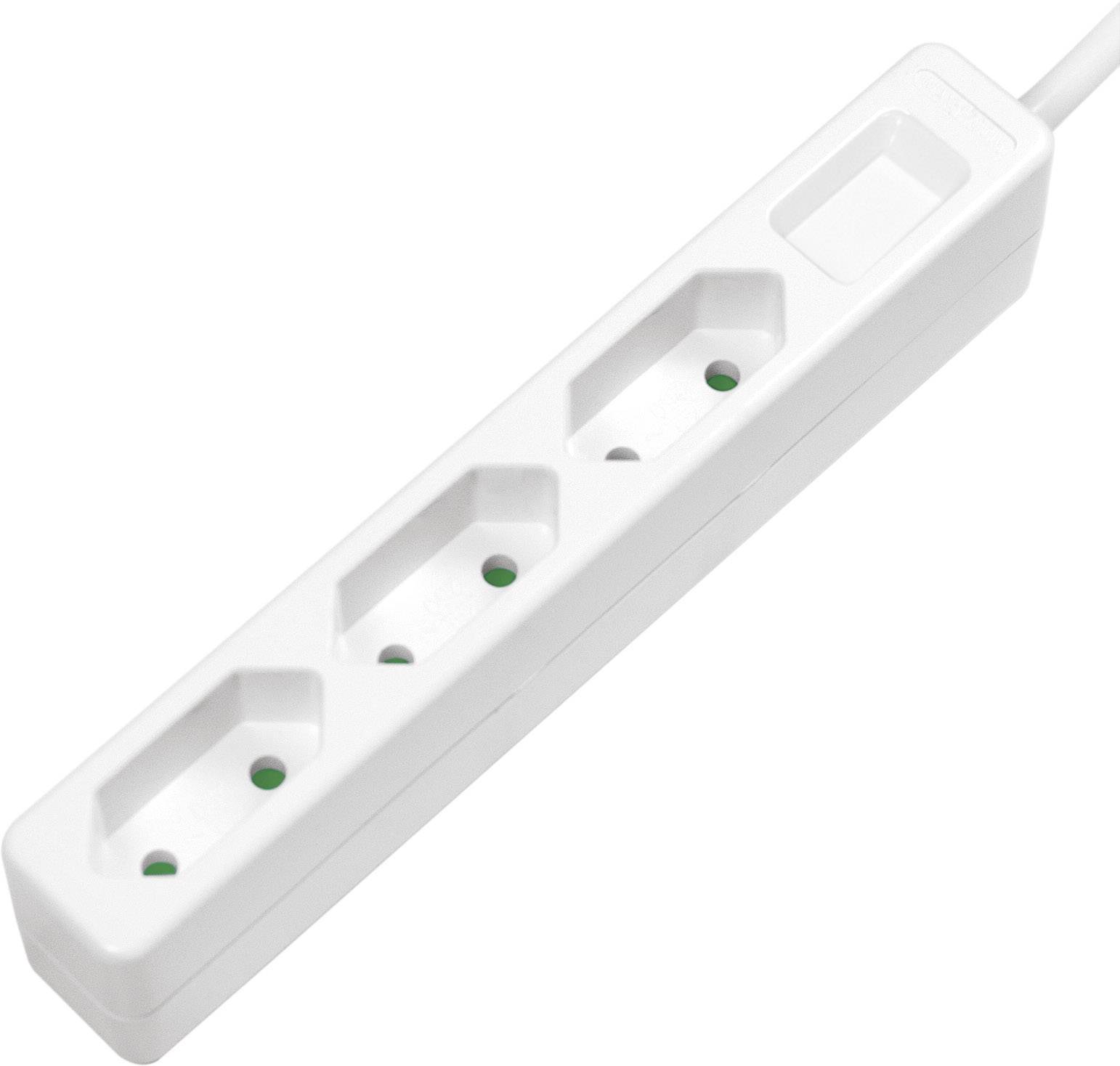 LogiLink LPS229 razdelnik - produzni kabl 3x 1.50 m 230 V 1.700 W IP20 bela