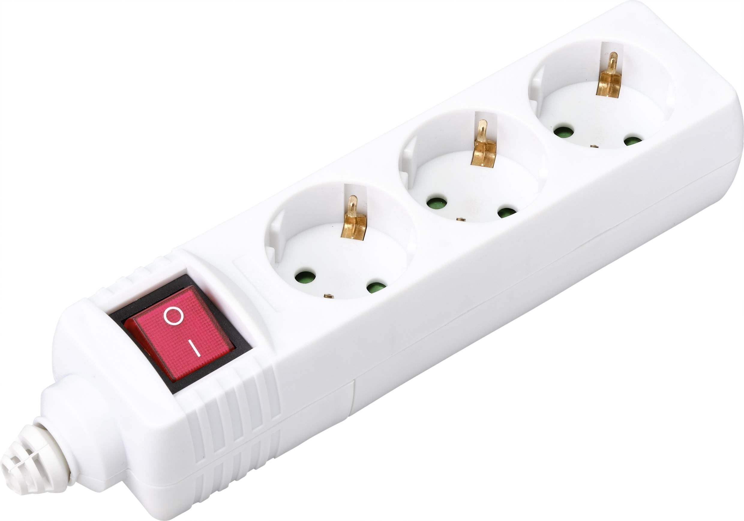 Sygonix BT-2372210 razvodna letva sa prekidačem 3x utičnica 230 V/AC