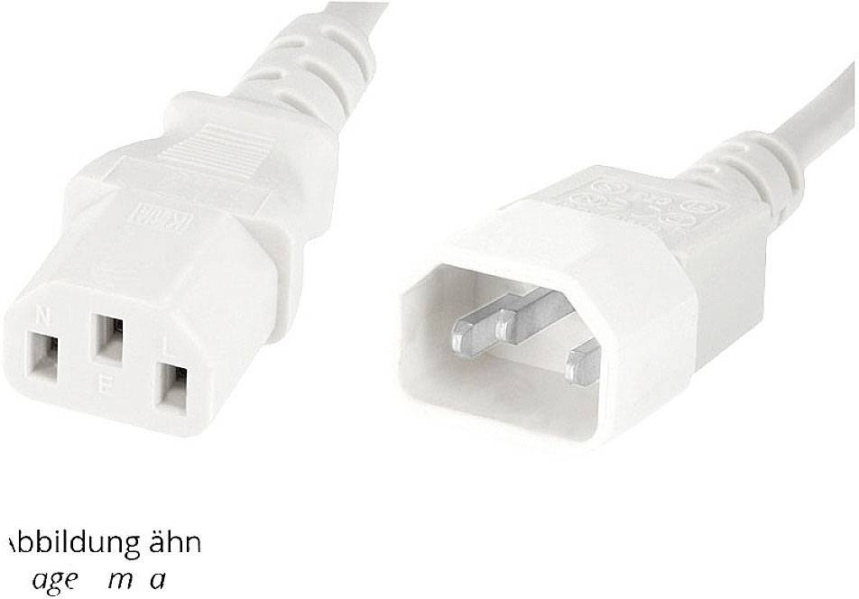 Econ connect NKVK2WS Prikljucni kabl za hladne uredjaje 10 A 2 m H05VV-F 3G 0,75 mm2 250 V IEC - IEC