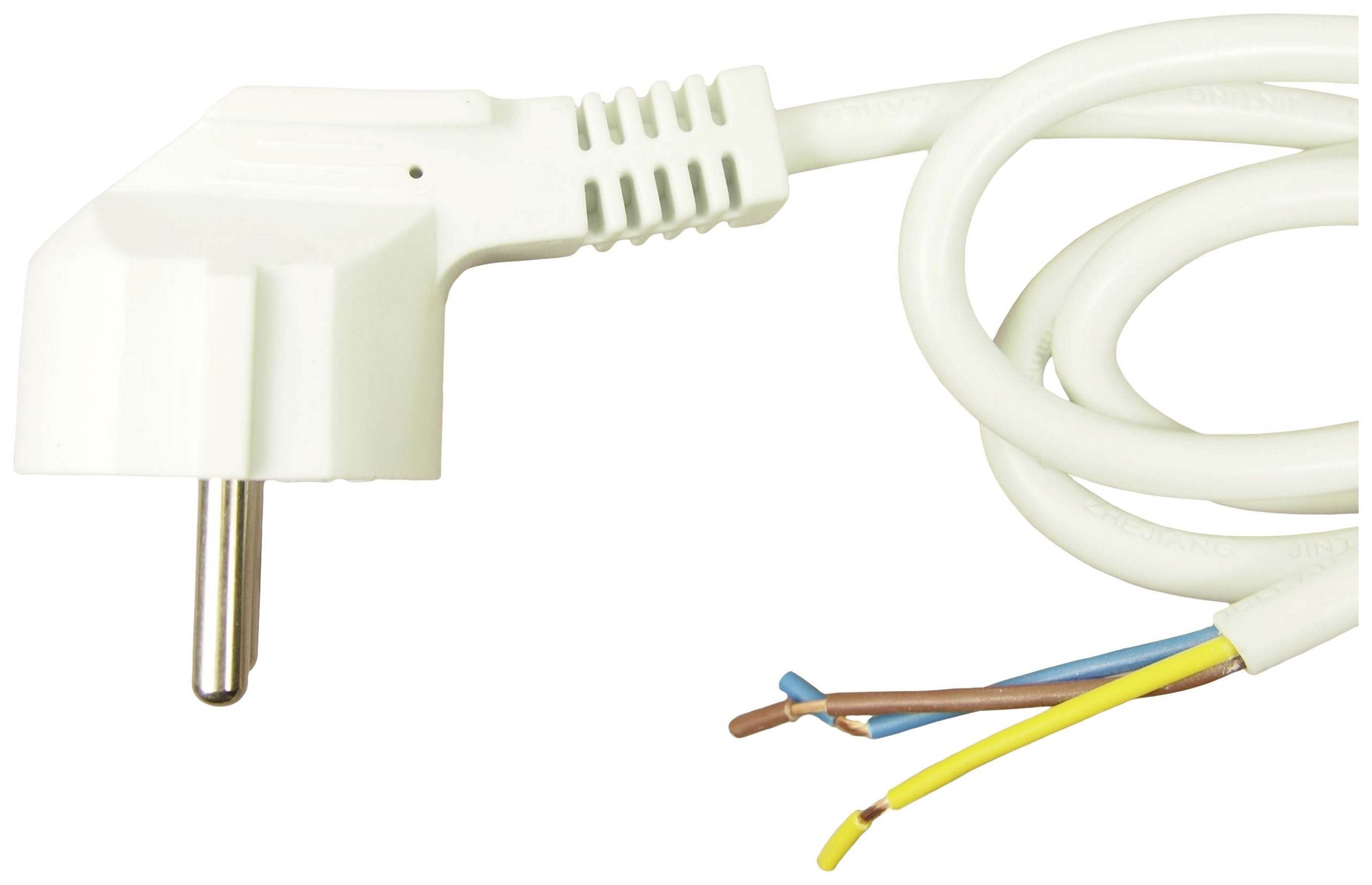 Cliff FCR72044 Prikljucni kabl za hladne uredjaje 2 m 230 V Schuko utikac bela