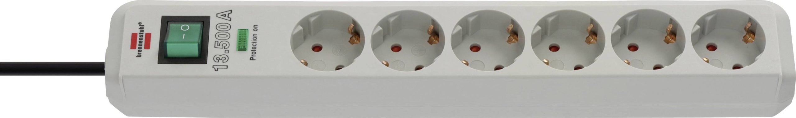 Brennenstuhl 1159750015 razvodna letva sa prenaponskom zaštitom 6x utičnica 230 V/AC