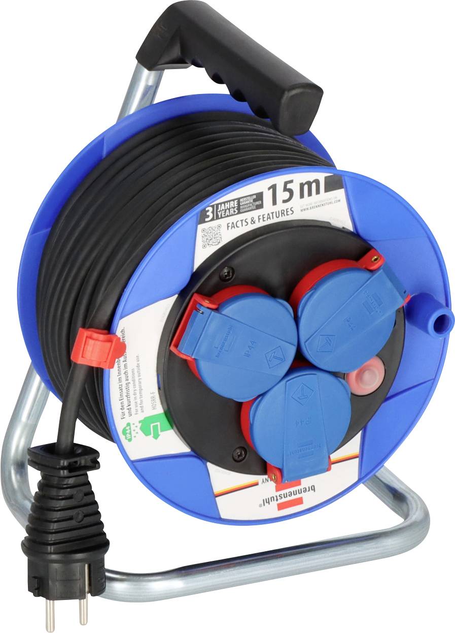 Brennenstuhl 1072210 Kablovski bubanj 15 m crna