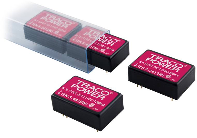 TracoPower TEN 5-2423WI DC/DC napajanje - ispravljač za štampanu ploču 24 V/DC 15 V/DC, -15 V/DC 250 mA 5 W Broj izlaza: 2 x.
