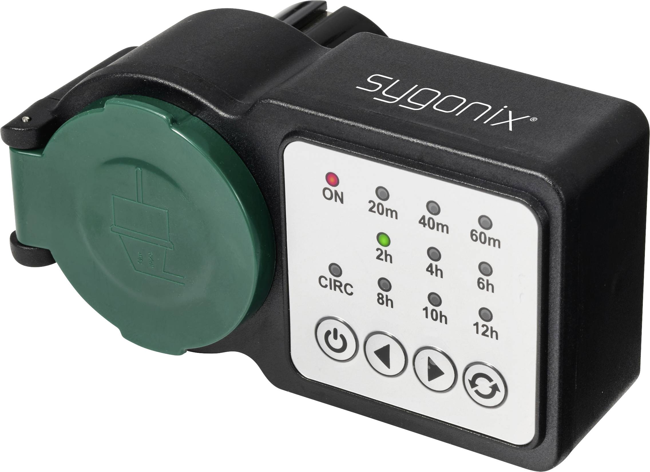 Sygonix SY-6786456 analogni dnevni program 3680 W funkcija odbrojavanja IP44 kontinuirani rad