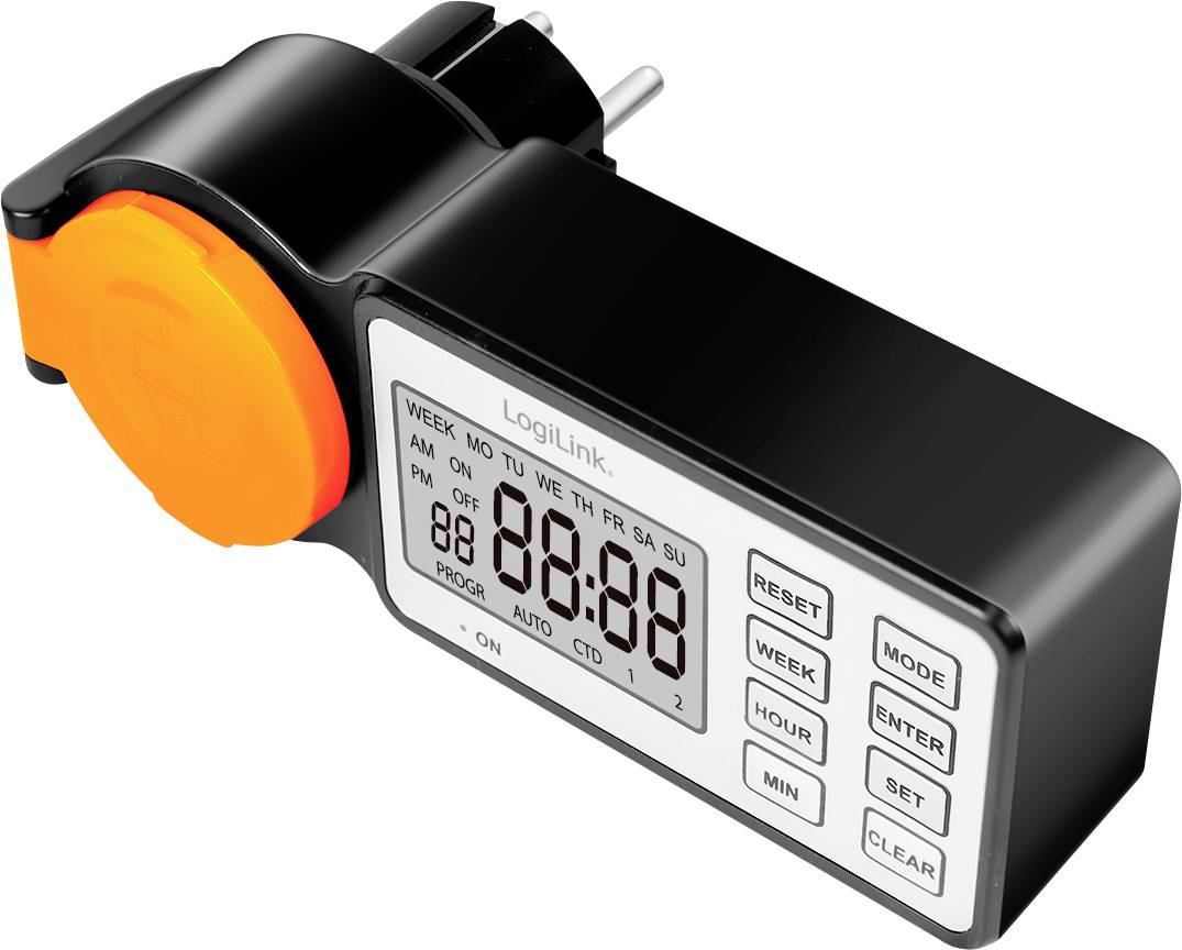 LogiLink ET0016 digitalni funkcija odbrojavanja IP44 ON/OFF program