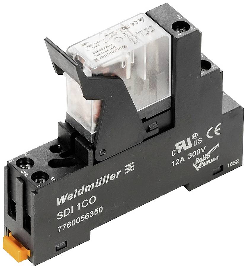 Weidmüller DRIKIT 24VDC 1CO LD relejni modul 1 CO kontakt 24 V/DC (pak. 10 kom)